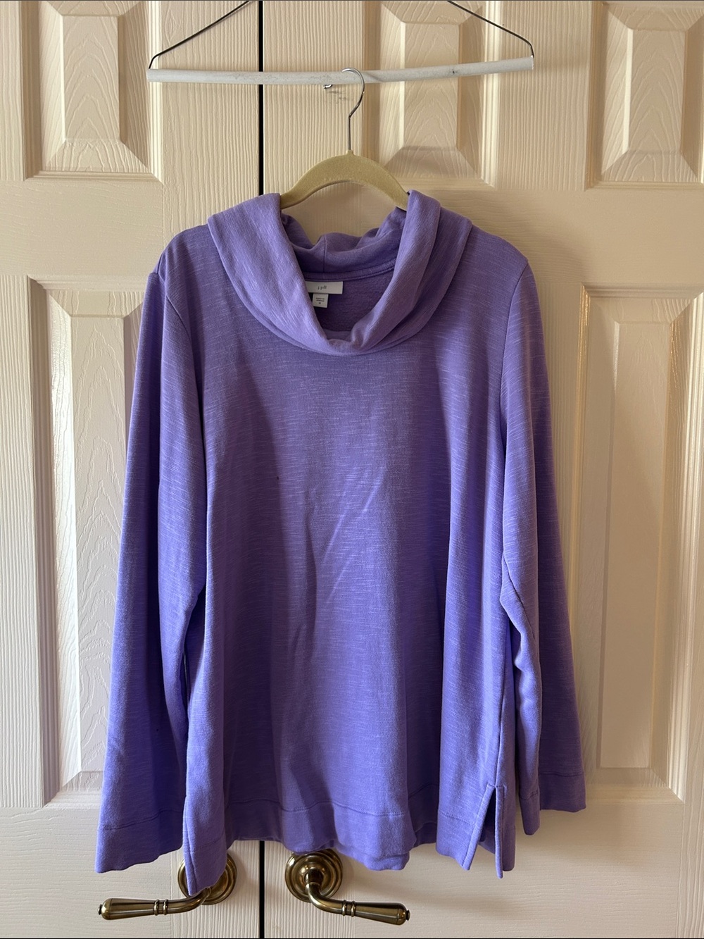 J.Jill Lilac Cowl Neck Women's knit top